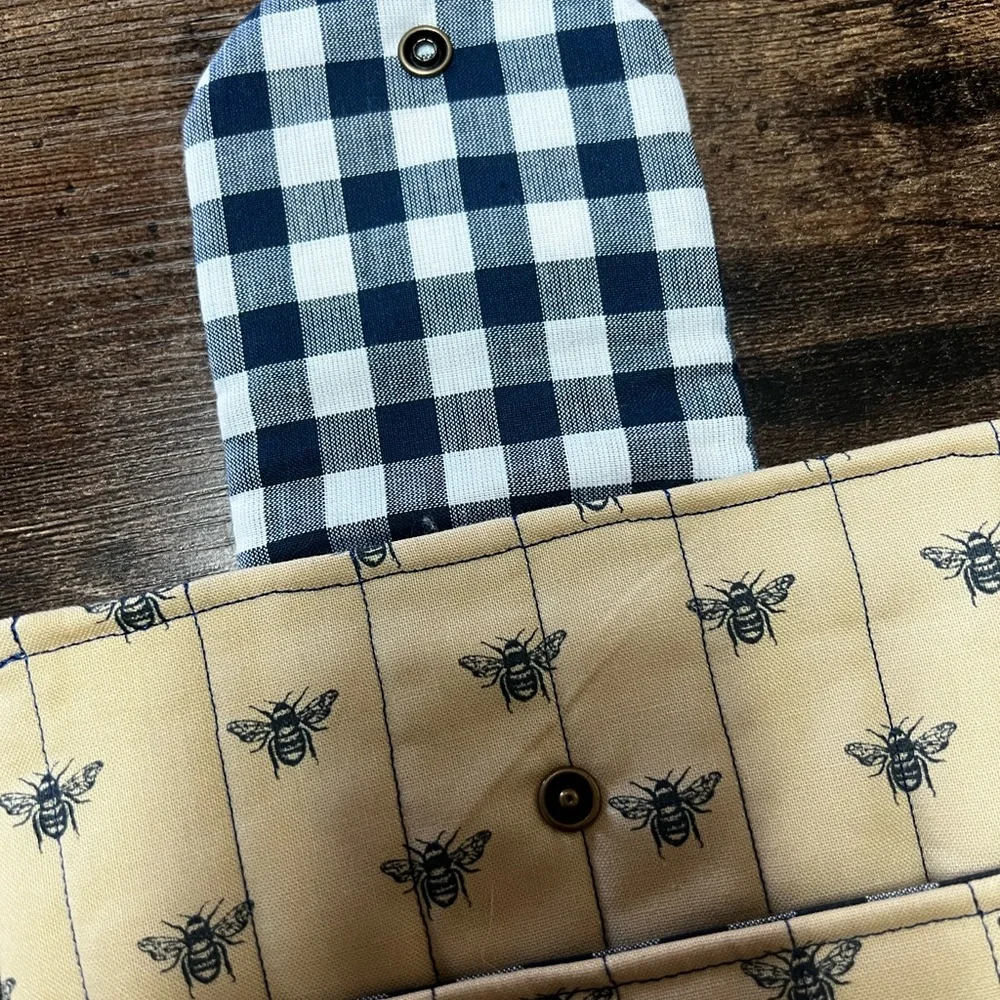 Handmade iPad mini sleeve